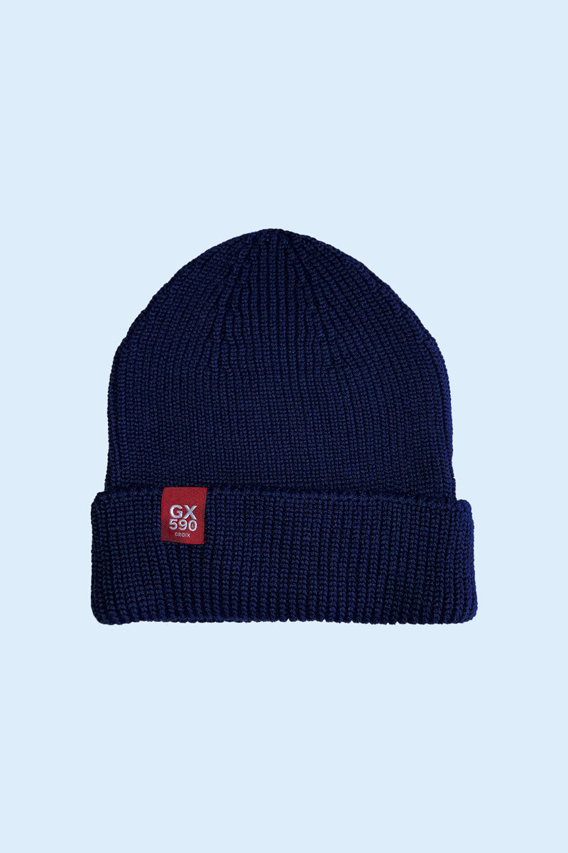 Bonnet mérinos • Bleu-marine
