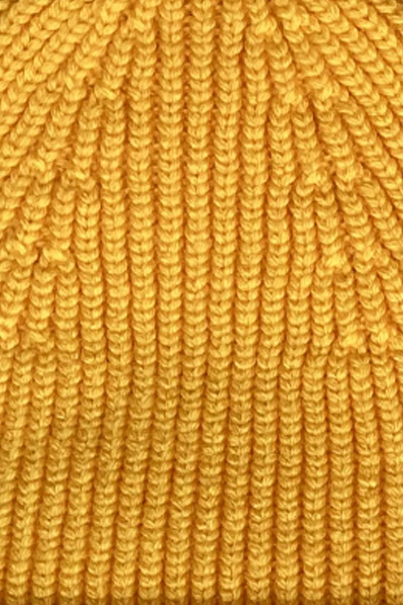 Bonnet mérinos • Jaune