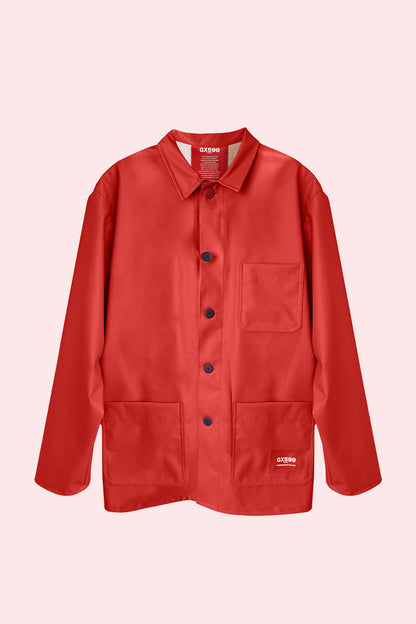 Veste de travail imperméable • Rouge