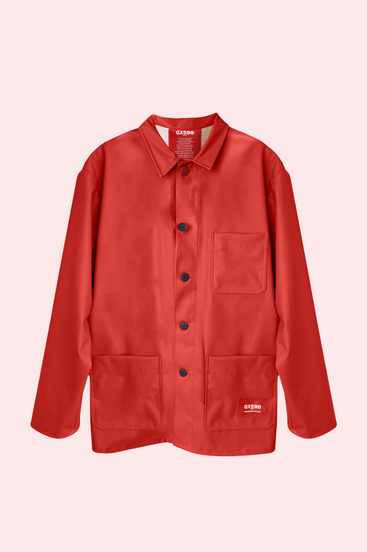 Veste de travail imperméable • Rouge
